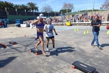Carrera de Tacones del Carnaval de Telde 2023/TA e Ildefonso Rodríguez.